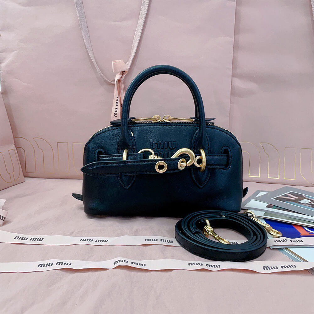 M1um1u Mini Aventure mini nappa leather bag(HIGH-END GRADE)